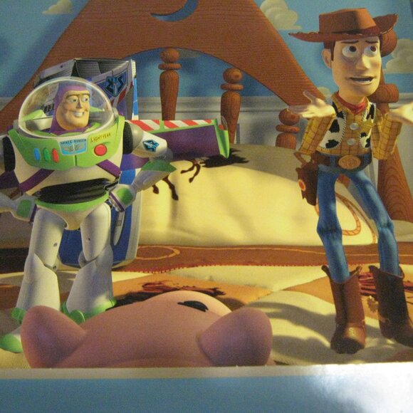 Exclusive Disney Lithographs:Toy Story 1 and 2 and a Bug's Life plus Bug's VHS - Picture 3 of 15